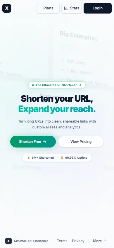 XURL — Modern Smart URL Shortener preview screenshot 4